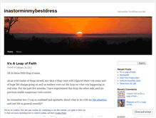 Tablet Screenshot of inastorminmybestdress.wordpress.com