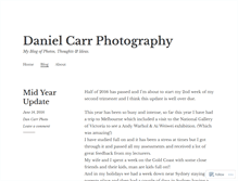 Tablet Screenshot of danielcarrphotography.wordpress.com