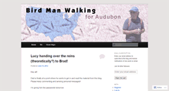 Desktop Screenshot of birdmanwalking.wordpress.com