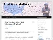 Tablet Screenshot of birdmanwalking.wordpress.com