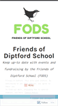 Mobile Screenshot of friendsofdiptfordschool.wordpress.com