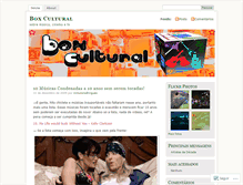 Tablet Screenshot of boxcultural.wordpress.com