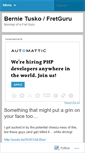 Mobile Screenshot of bernietusko.wordpress.com