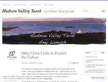 Tablet Screenshot of hudsonvalleytarot.wordpress.com
