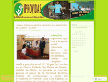 Tablet Screenshot of iprovidas.wordpress.com