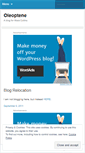 Mobile Screenshot of oleoptene.wordpress.com