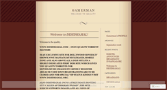 Desktop Screenshot of gamerman007.wordpress.com