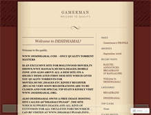 Tablet Screenshot of gamerman007.wordpress.com