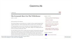 Desktop Screenshot of griffithms.wordpress.com