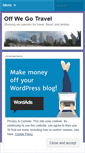 Mobile Screenshot of offwegotravel.wordpress.com