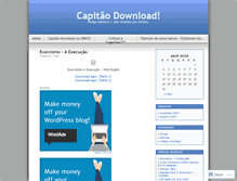 Tablet Screenshot of capitaodownload.wordpress.com