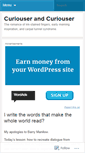 Mobile Screenshot of dailycuriosities.wordpress.com