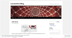 Desktop Screenshot of lincworks.wordpress.com