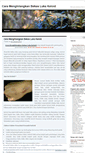 Mobile Screenshot of menghilangkanlukakeloid.wordpress.com
