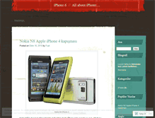 Tablet Screenshot of iphone6.wordpress.com