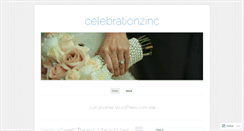 Desktop Screenshot of celebrationzinc.wordpress.com