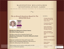 Tablet Screenshot of manifestingmillionaires.wordpress.com