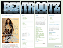 Tablet Screenshot of beatrootz.wordpress.com