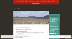 Desktop Screenshot of dianaonyango.wordpress.com