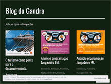 Tablet Screenshot of gandracula.wordpress.com