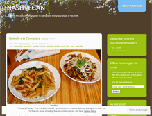 Tablet Screenshot of nashvegan.wordpress.com