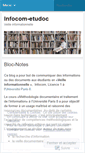 Mobile Screenshot of infocometudoc.wordpress.com