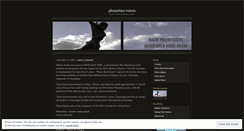 Desktop Screenshot of plemetinavoices.wordpress.com