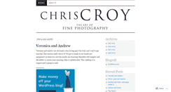 Desktop Screenshot of chriscroy.wordpress.com