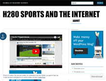 Tablet Screenshot of h280sports.wordpress.com