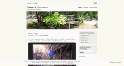Desktop Screenshot of gardennonsense.wordpress.com