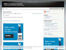 Tablet Screenshot of pibidletramentoliterario.wordpress.com