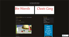 Desktop Screenshot of binweevilcheatsgang.wordpress.com