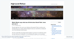 Desktop Screenshot of highlevelrefuse.wordpress.com