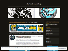 Tablet Screenshot of fastbreakmusic.wordpress.com