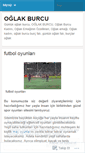 Mobile Screenshot of oglakburcu1.wordpress.com