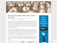 Tablet Screenshot of cookienation.wordpress.com