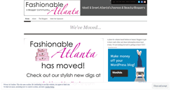Desktop Screenshot of fashionableatlanta.wordpress.com
