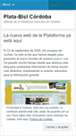 Mobile Screenshot of platabicicordoba.wordpress.com