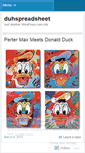 Mobile Screenshot of duhspreadsheet.wordpress.com