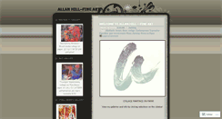 Desktop Screenshot of allanhill.wordpress.com
