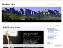 Tablet Screenshot of jordibasol.wordpress.com