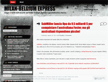 Tablet Screenshot of mibelexpress.wordpress.com