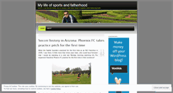 Desktop Screenshot of mividadeportiva.wordpress.com