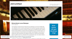 Desktop Screenshot of pianopratique.wordpress.com