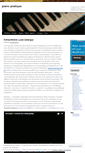 Mobile Screenshot of pianopratique.wordpress.com