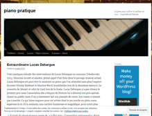 Tablet Screenshot of pianopratique.wordpress.com