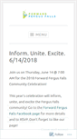 Mobile Screenshot of forwardfergusfalls.wordpress.com