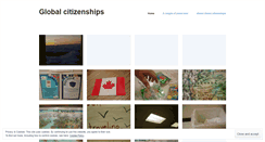 Desktop Screenshot of globalcitizenships.wordpress.com