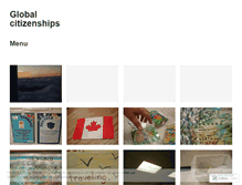 Tablet Screenshot of globalcitizenships.wordpress.com