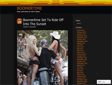 Tablet Screenshot of boomertime.wordpress.com